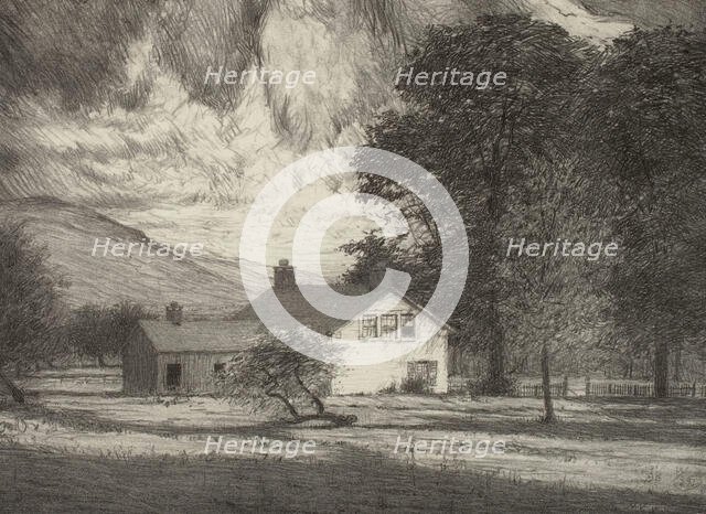 My House, 1921. Creator: Bolton Coit Brown.