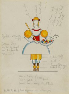 Picture XII. Market Woman from Limoges, 1928. Creator: Kandinsky, Wassily Vasilyevich (1866-1944).