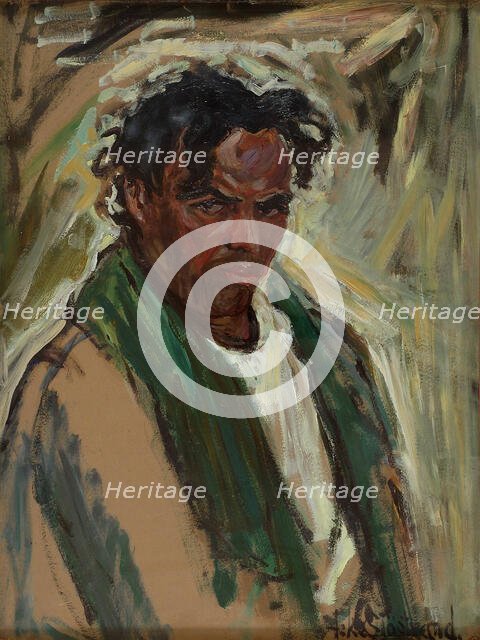 Argentinian man, 1921. Creator: Acke Sjostrand.