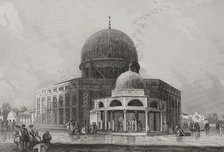 Dome of the Rock, Jerusalem, 1840. Creator: Charles Nicolas Ransonnette.