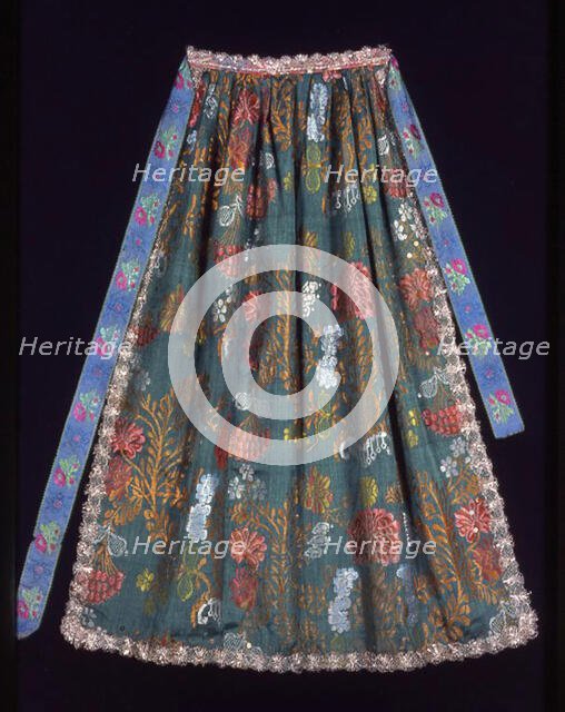 Apron, Holland, 1750/1800. Creator: Unknown.