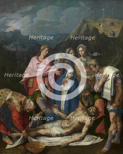 Christ's Entombment, c1570-1590s. Creator: Ambrosius Francken I.