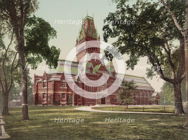 Memorial Hall, Harvard University, c1900. Creator: Unknown.