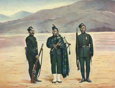 'The Fifth Gurkhas', 1901. Creator: F Bremner.