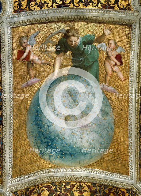 The Primum mobile. (Ceiling Fresco in Stanza della Segnatura), ca 1510-1511. Creator: Raphael (Raffaello Sanzio da Urbino) (1483-1520).