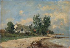 House by the Seaside, 1885. Creator: Jacob Oxholm Schive.