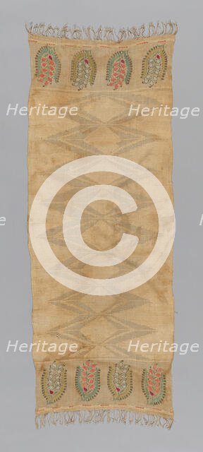 Towel, Turkey, 19th century. Creator: Unknown.