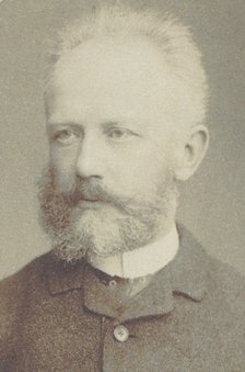 Portrait of the composer Pyotr Ilyich Tchaikovsky (1840-1893), 1884.