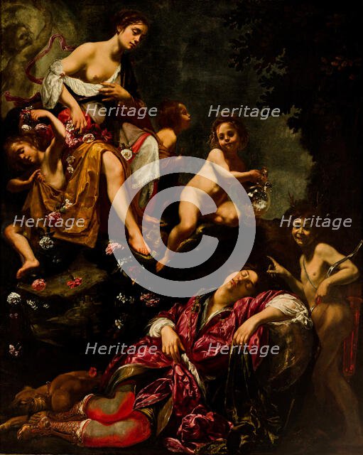 Cephalus and Aurora, 1625. Creator: Furini, Francesco (1603-1643).