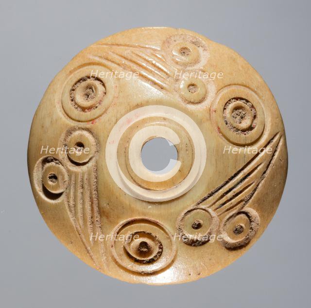 Spindle Whorl, 700s - 900s. Creator: Unknown.