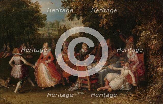 The Fête Champêtre, c.1610. Creator: David Vinckboons.