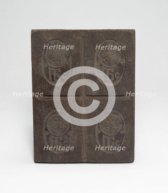 Biscuit or Sugar Paste Mold, Russia, Early to mid 18th century. Creator: Unknown.