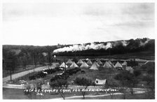 14th US Cavalry camp, Fox River Grove, Illinois, USA, 1920. Artist: Unknown