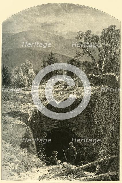 'Natural Bridge, North Adams', 1874. Creator: W.H. Morse.