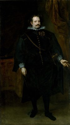 Diego Felipe de Guzmán, Marquis of Leganés, ca 1634. Artist: Dyck, Sir Anthonis, van (1599-1641)
