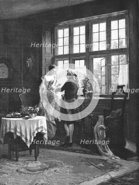 ''"Held By A Thread"; after Charles E. Marshall', 1891. Creator: Charles E Marshall.