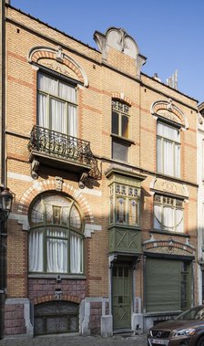 Maison Langbehn, 90-92 Rue Renkin, (1901), c2014-2017. Artist: Alan John Ainsworth.