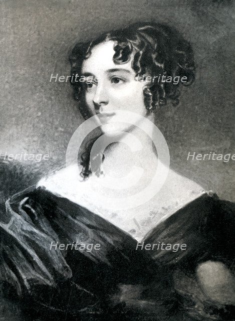 Jane Welsh Carlyle, 19th century literary figure, (1909).Artist: John Patrick