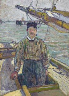 Monsieur Emile Davoust, 1889. Creator: Toulouse-Lautrec, Henri, de (1864-1901).