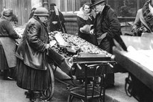 A typical fruit seller, Paris, 1931.Artist: Ernest Flammarion