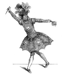 Ballet Costume, (1885).Artist: Martin