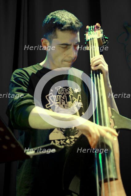 Gabriele Pribetti Quintet, Ropetackle Arts Centre, Shoreham by Sea, West Sussex, Feb 2023. Creator: Brian O'Connor.