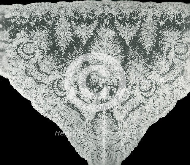 Half Shawl, England, 1860s. Creator: Unknown.