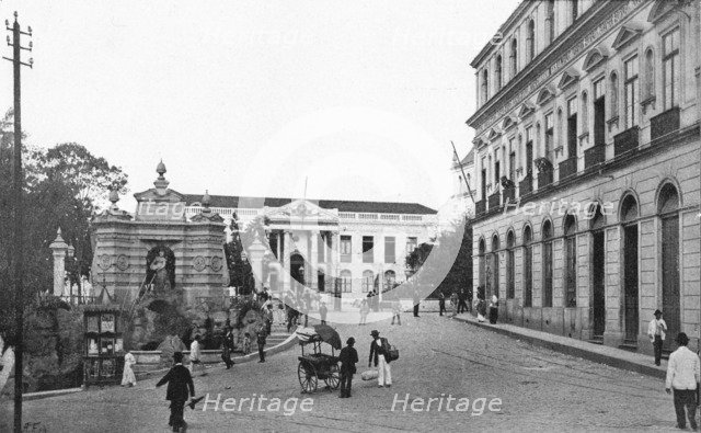 'Palacio do Governo', (Governor's Palace), 1895. Artists: Wilhelm Gaensly, Rudolf Friedrich Fra.