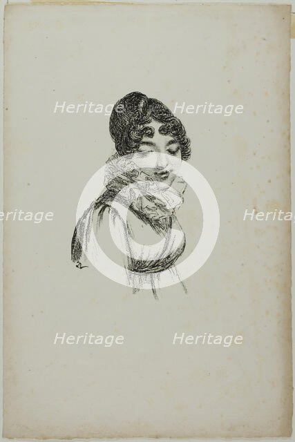 Portrait of a Young Woman, 1817–20. Creator: Vivant Denon.