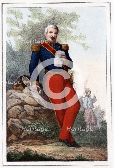 Aimable Jean Jacques Pelissier, French soldier, 1857. Artist: Anon