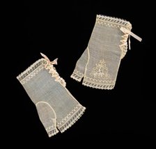 Evening mitts, American, 1830-39. Creator: Unknown.