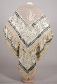 Shawl, American, 1850-59. Creator: Unknown.