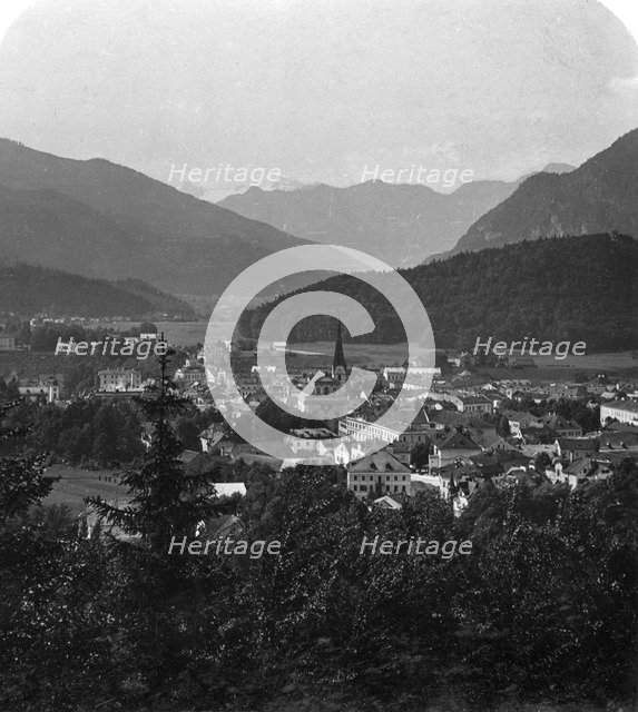 Bad Ischl, at the foot of Hoher Dachstein, Salzkammergut, Austria, c1900s.Artist: Wurthle & Sons