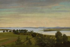 Lake Siljan. Study. Creator: Gustav Wilhelm Palm.
