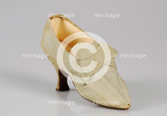 Shoes, American, 1780-95. Creator: Unknown.