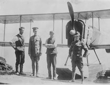 F.H. Burnside, Lt. Anthony Sunderland, J.D. Hill, Corp. C.T. Robbins, between c1915 and c1920. Creator: Bain News Service.