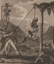 The Haitian Revolution. Slave rebellion on the night of 21 August 1791, 1805. Creator: Rainsford, Marcus (ca 1758-1817).