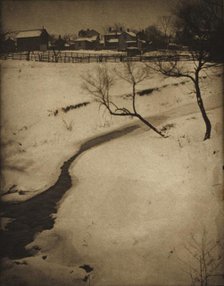 Winter Landscape, c. 1900. Creator: Clarence H. White (American, 1871-1925).