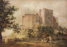 Tamworth Castle, 1799, (1922). Artist: Richard Thomas Underwood
