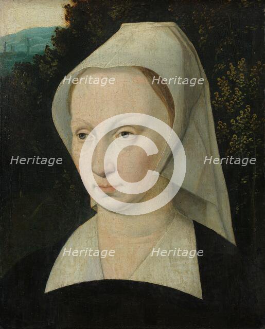 Portrait of a woman, c.1540-c.1550. Creator: Anon.