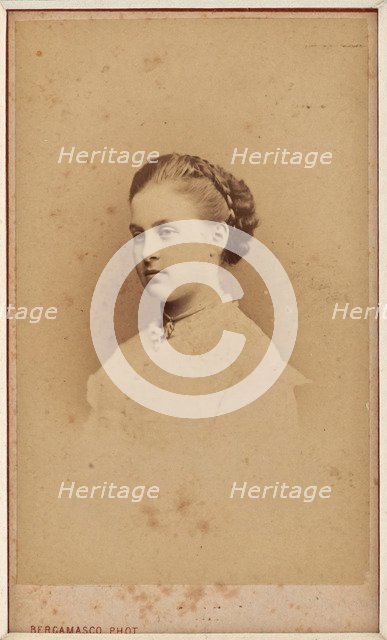 Portrait of Grand Duchess Olga Constantinovna of Russia (1851-1926).