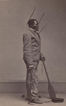 Wilson, Branded Slave from New Orleans, 1863. Creator: Charles Paxson.