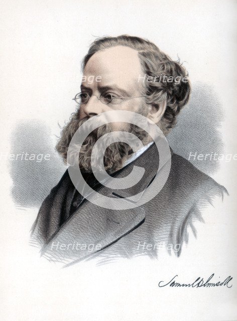 Samuel Plimsoll, British politician and social reformer, c1890. Creator: Cassell, Petter & Galpin.