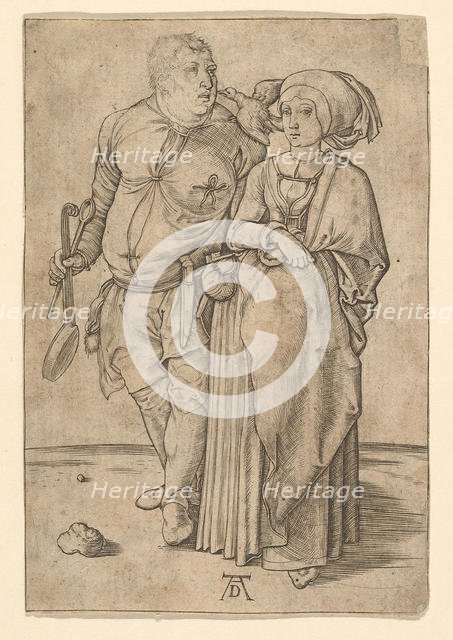 The Cook and His Wife (copy).n.d. Creator: Unknown.