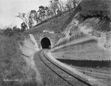 Toowoomba Range near Ballard's Camp, c1894. Creator: Poul C Poulsen.