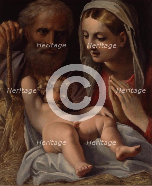 The Holy Family, c.1598. Creator: Carracci, Annibale (1560-1609).