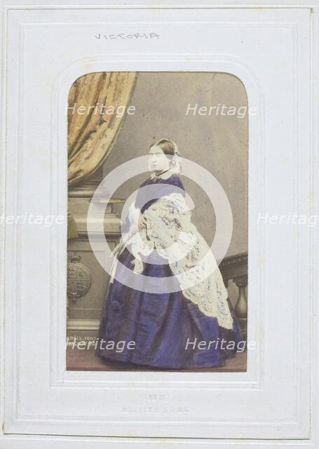 Queen Victoria, 1861. Creator: John Jabez Edwin Mayall.