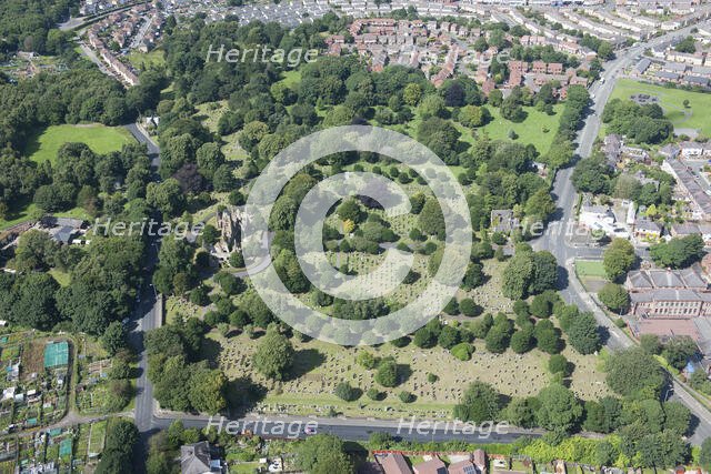 Flaybrick Memorial Gardens, formerly a municipal cemetery, Birkenhead, Wirral, 2015. Creator: Historic England.
