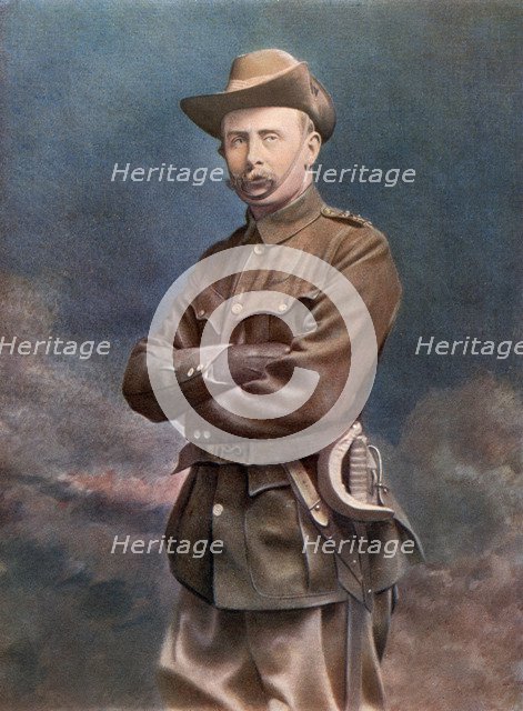 Colonel WH Mackinnon, commanding the City Imperial Volunteers, 1902.Artist: Elliott & Fry