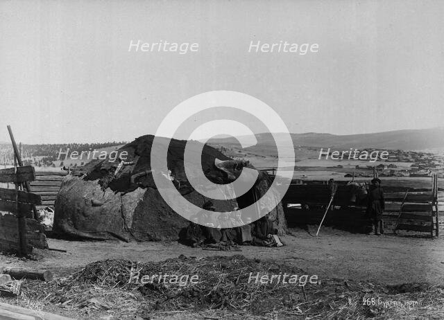A Buriat 's Yurt, early 19th century. Creator: Nikolai Apollonovich Charushin.
